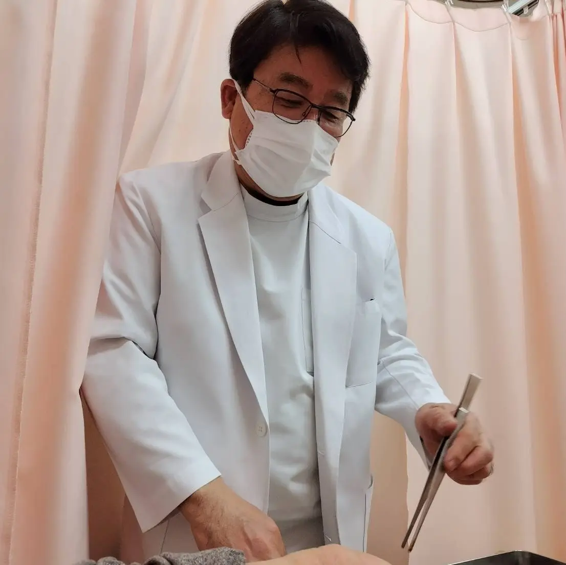 治療中の様子